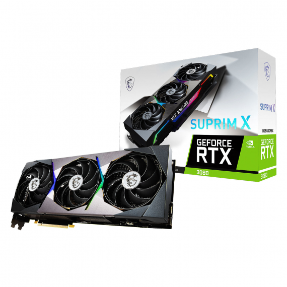 MSI GEFORCE RTX 3080 SUPRIM X 10G LHR