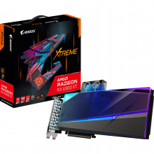 Carte graphique GIGABYTE AORUS RADEON RX 6900 XT XTREME WATERFORCE WB 16 Go