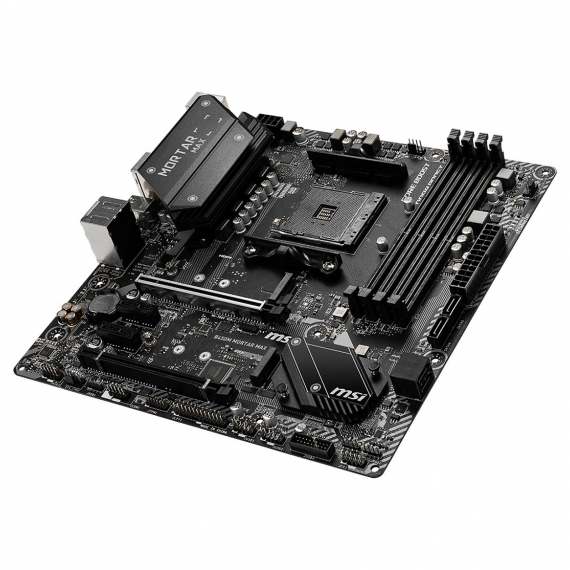 MSI B450M MORTAR MAX MICRO ATX - SOCKET AM4 - AMD B450 MSI B450M MORTAR MAX MICRO ATX - SOCKET AM4 - AMD B450