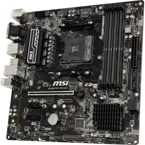 MSI B450M PRO-VDH MAX MICRO ATX - SOCKET AM4 - AMD B450