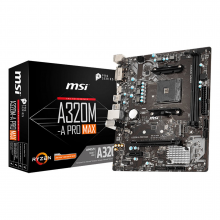 MSI A320M-A PRO MAX SOCKET AM4 - AMD A320