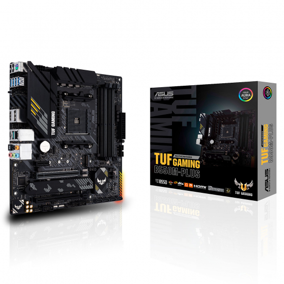 ASUS TUF GAMING B550M-PLUS MICRO ATX - SOCKET AM4 - AMD B550 ASUS TUF GAMING B550M-PLUS MICRO ATX - SOCKET AM4 - AMD B550