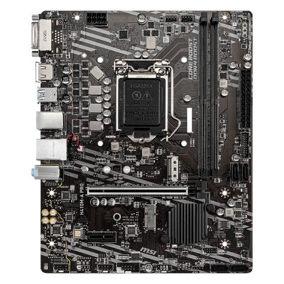 MSI H410M-A PRO MICRO ATX - SOCKET LGA1200 - H410