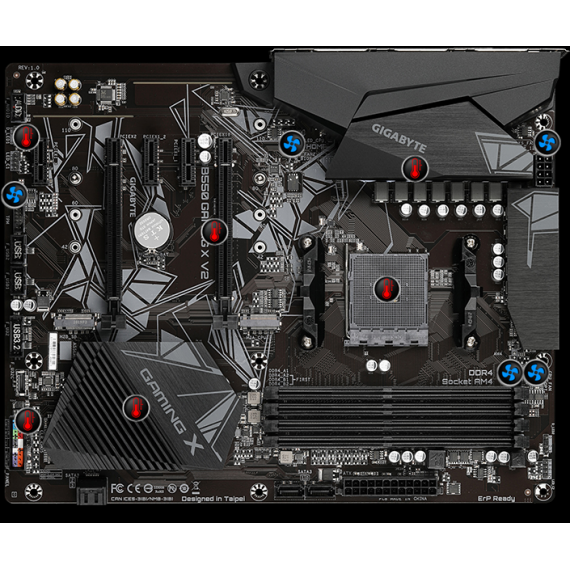 GIGABYTE B550 GAMING X V2