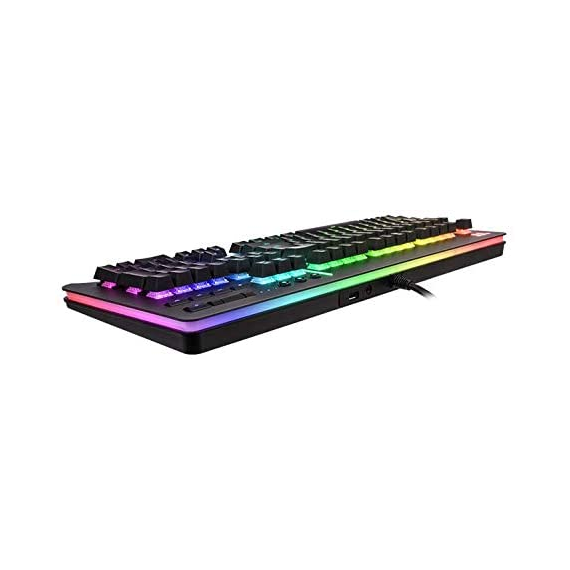 Thermaltake Level 20 RGB Cherry Silver Switch/Space Gray Edition/Disposition AZERTY