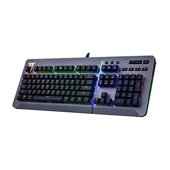 Thermaltake Level 20 RGB Cherry Silver Switch/Space Gray Edition/Disposition AZERTY