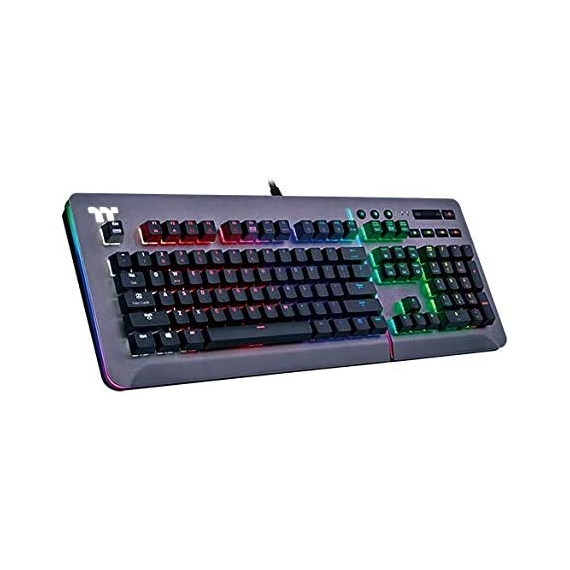 Thermaltake Level 20 RGB Cherry Silver Switch/Space Gray Edition/Disposition AZERTY