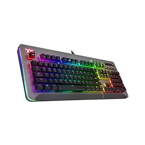 Thermaltake Level 20 RGB Cherry Silver Switch/Space Gray Edition/Disposition AZERTY