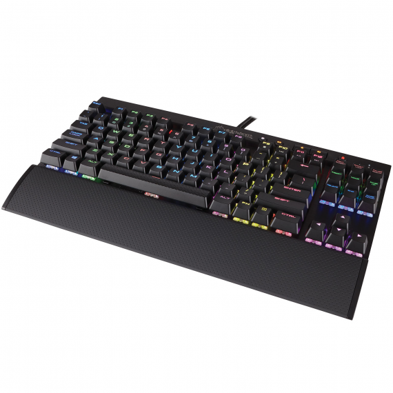 CORSAIR GAMING K65 RGB RAPIDFIRE COMPACT MECHANICAL - CLAVIER - FRANÇAIS - ALUMINIUM BROSSÉ ANODISÉ