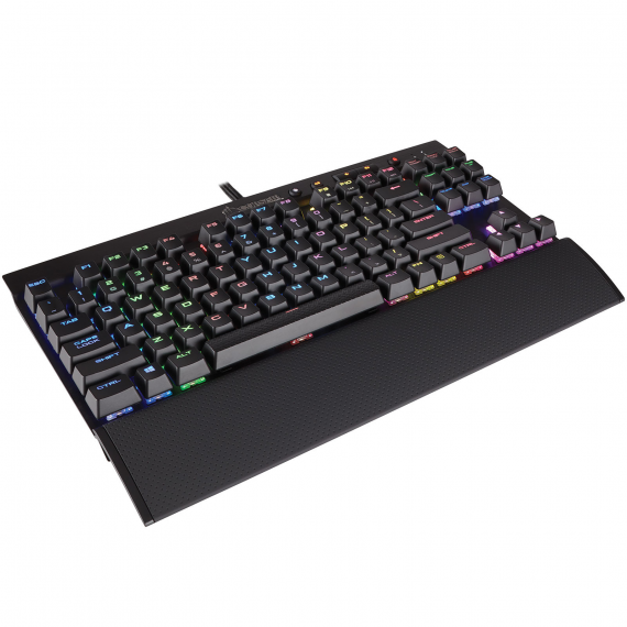 CORSAIR GAMING K65 RGB RAPIDFIRE COMPACT MECHANICAL - CLAVIER - FRANÇAIS - ALUMINIUM BROSSÉ ANODISÉ