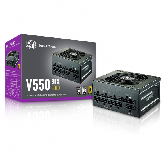 Cooler Master V550 Gold, 550W 80 Plus Gold