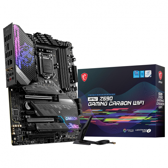 Carte mère MSI MPG Z590 GAMING CARBON WIFI - ATX - Socket LGA1200