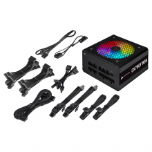 Alimentation Corsair CX750F RGB 80PLUS Bronze (Noir)