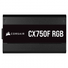 Alimentation Corsair CX750F RGB 80PLUS Bronze (Noir)