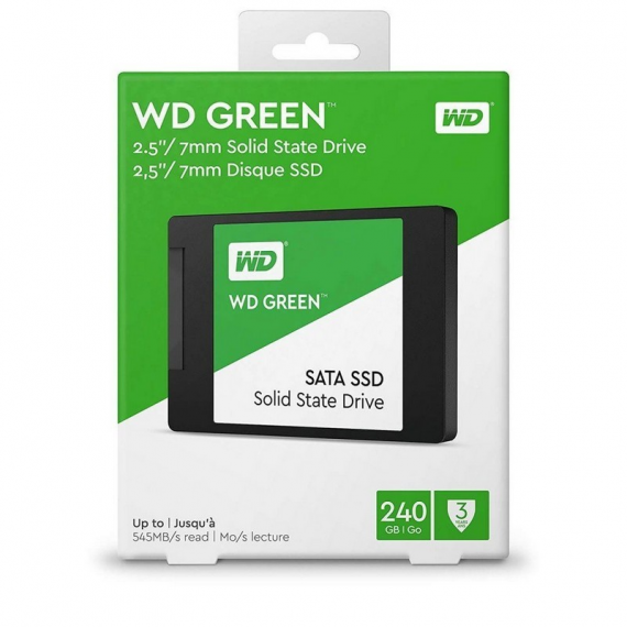 WD GREEN SSD WDS240G2G0A - DISQUE SSD - 240 GO - SATA 6GB/S