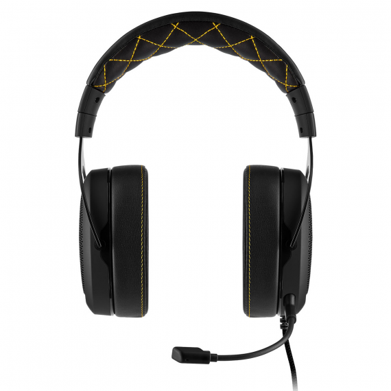CASQUE MICRO GAMING CORSAIR HS60 PRO SURROUND (YELLOW)