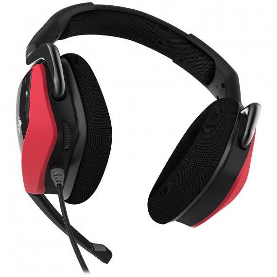 CASQUE MICRO GAMING CORSAIR ELITE SURROUND PREMIUM CHERRY