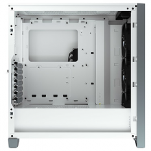 BOITIER PC CORSAIR ICUE 4000X RGB - TOUR - ATX Blanc