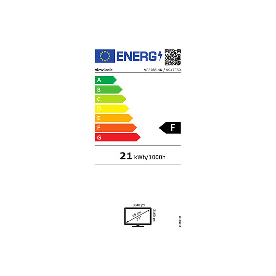 VIEWSONIC VP2768A-4K - ÉCRAN LED - 27"