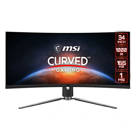 Ecran Gaming MSI MPG ARTYMIS 343CQR 34" Curved UWQHD 165Hz