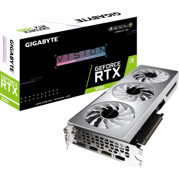 Carte graphique GIGABYTE GEFORCE RTX 3060 VISION OC 12G (REV. 2.0)