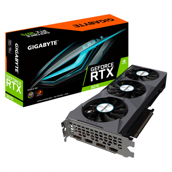 Carte graphique GIGABYTE GEFORCE RTX 3070 EAGLE 8G (REV. 2.0)
