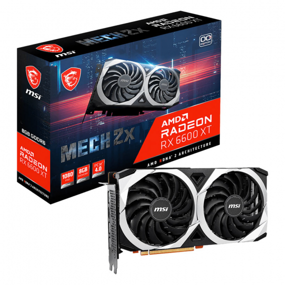 Carte graphique MSI RADEON RX 6600 XT MECH 2X 8G OC