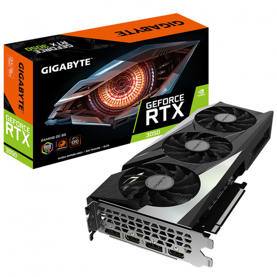 Carte graphique GIGABYTE RTX 3050 GAMING OC-8GD