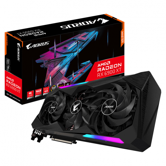 Carte graphique GIGABYTE AORUS RADEON RX 6900 XT MASTER 16G (REV. 2.0)