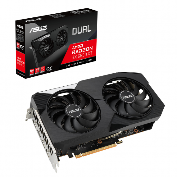 Carte graphique ASUS DUAL RADEON RX 6650 XT OC EDITION Carte graphique ASUS DUAL RADEON RX 6650 XT OC EDITION