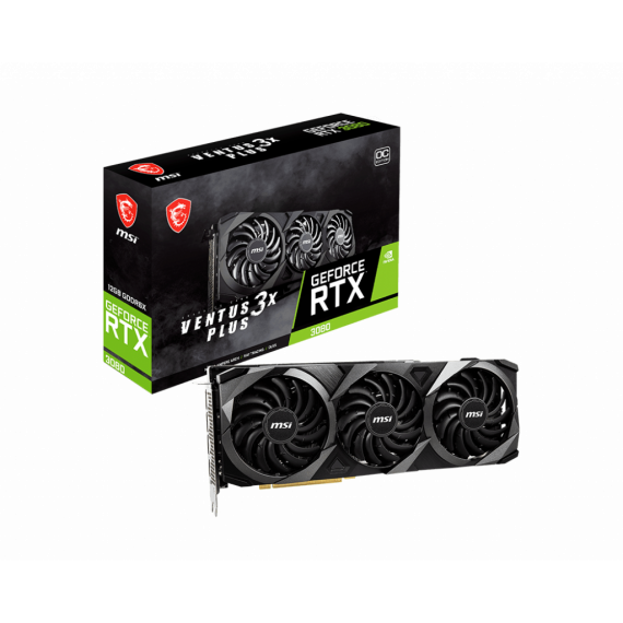 Carte graphique MSI RTX 3080 VENTUS 3X PLUS 12G OC LHR