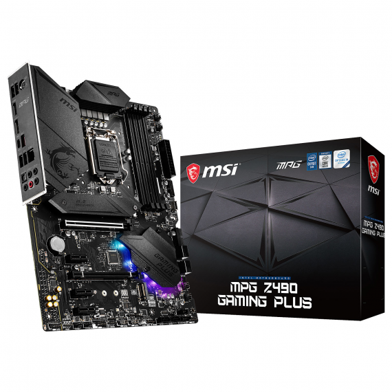 Carte mère MSI MPG Z490 GAMING PLUS - ATX - SOCKET LGA1200