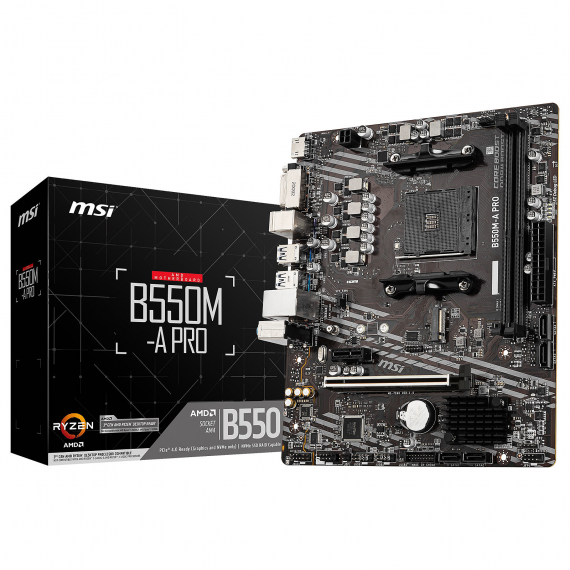Carte mère MSI B550M-A PRO - MICRO ATX - SOCKET AM4