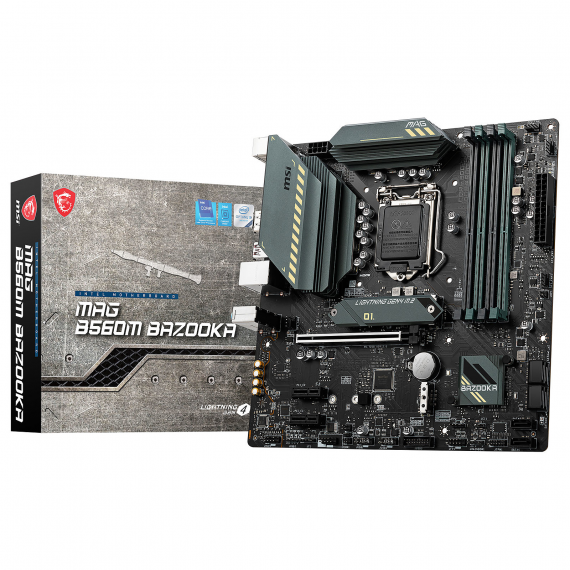 carte mère MSI MAG B560M BAZOOKA - Micro ATX - Socket LGA1200