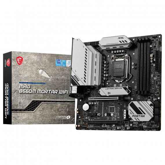 Carte mère MSI MAG B560M MORTAR WIFI - MICRO ATX - SOCKET LGA1200