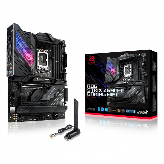 Carte mère ASUS ROG STRIX Z690-E GAMING WIFI - ATX - SOCKET LGA1700 Carte mère ASUS ROG STRIX Z690-E GAMING WIFI - ATX - SOCKET LGA1700