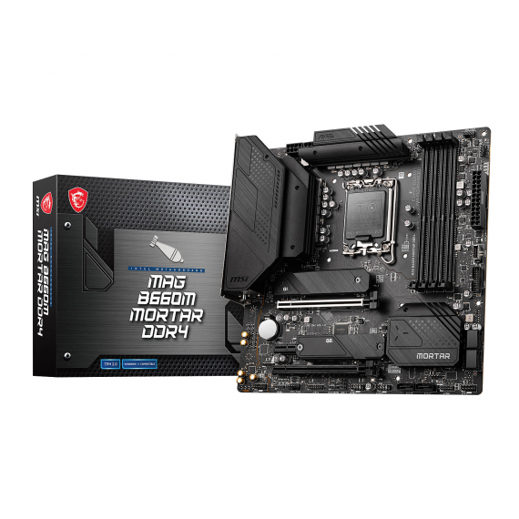 Carte mère MSI MAG B660M MORTAR DDR4 - MICRO ATX - SOCKET LGA1700 Carte mère MSI MAG B660M MORTAR DDR4 - MICRO ATX - SOCKET LGA1700