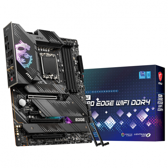 Carte mère MSI Z690 EDGE WIFI DDR4 - ATX - Intel Z690