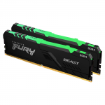 Mémoire KINGSTON FURY BEAST RGB- DDR4 - KIT - 32Go - 3600MHz