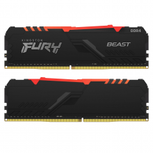Mémoire KINGSTON FURY BEAST RGB- DDR4 - KIT - 32Go - 3600MHz