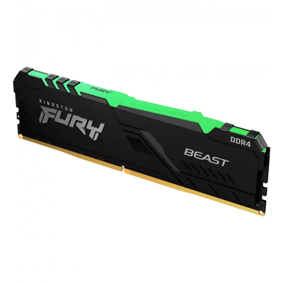 Mémoire KINGSTON FURY BEAST RGB - DDR4 - MODULE - 32Go - 3200MHz Mémoire KINGSTON FURY BEAST RGB - DDR4 - MODULE - 32Go - 3200MHz