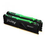 Mémoire KINGSTON FURY BEAST RGB - DDR4 - KIT - 16 GO