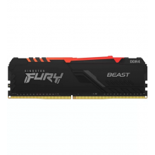 Mémoire KINGSTON FURY BEAST RGB - DDR4 - MODULE - 16 GO - 3200 MHZ