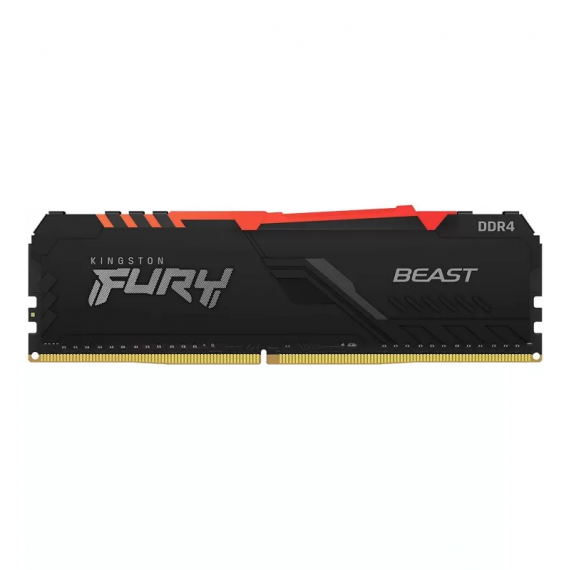 Mémoire KINGSTON FURY BEAST RGB - DDR4 - MODULE - 16 GO - 3200 MHZ