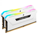 MÉMOIRE CORSAIR VENGEANCE RGB PRO SL - DDR4 - KIT - 32GO (2X16) - 3200MHZ White
