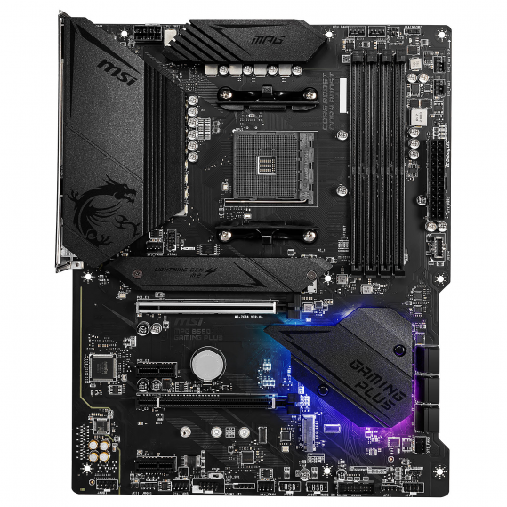 Carte mère MSI MPG B550 GAMING PLUS - ATX - SOCKET AM4 Carte mère MSI MPG B550 GAMING PLUS - ATX - SOCKET AM4