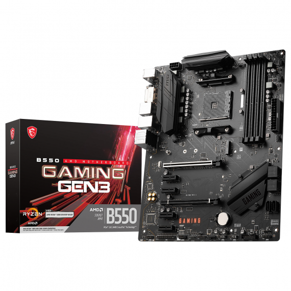 Carte mère MSI B550 GAMING GEN3 - CM-ATX - SOCKET AM4 Carte mère MSI B550 GAMING GEN3 - CM-ATX - SOCKET AM4