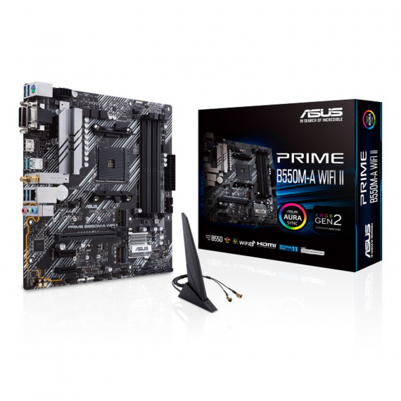 Carte mère ASUS PRIME B550M-A WIFI II - micro ATX - SOCKET AM4 Carte mère ASUS PRIME B550M-A WIFI II - micro ATX - SOCKET AM4