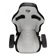 Chaise Gaming MSI CH130 I - CUIR EN FIBRE DE CARBONE - GRIS