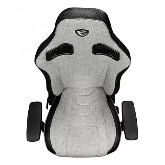 Chaise Gaming MSI CH130 I - CUIR EN FIBRE DE CARBONE - GRIS